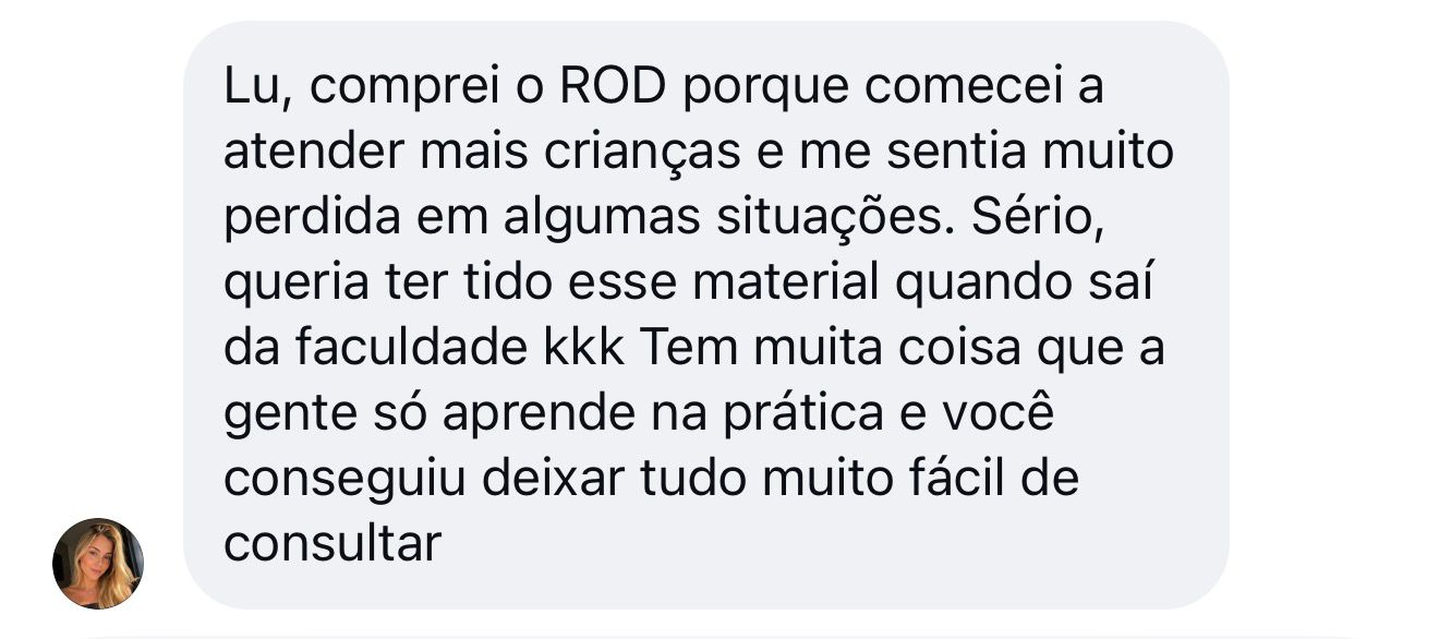 Mensagem de uma dentista sobre o ROD (4)